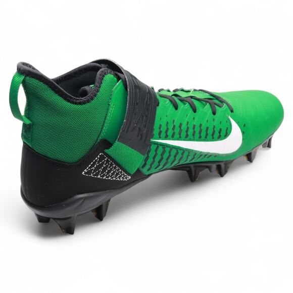 NIKE ALPHA MENACE PRO 2 MID PINE GREEN-BLACK MEN\'S FOOTBALL CLEATS 9 US main image 4